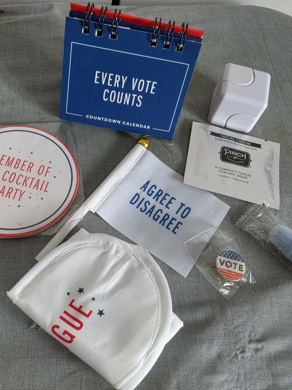 Barnes & Noble Election Year Survival Kit - Navy, Red, White, Gold